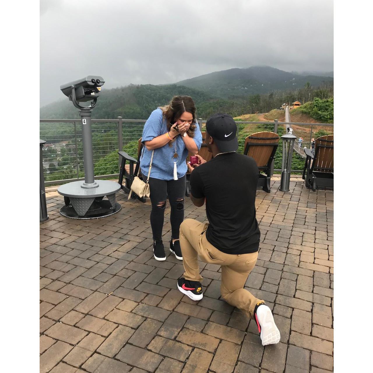 His proposal :)