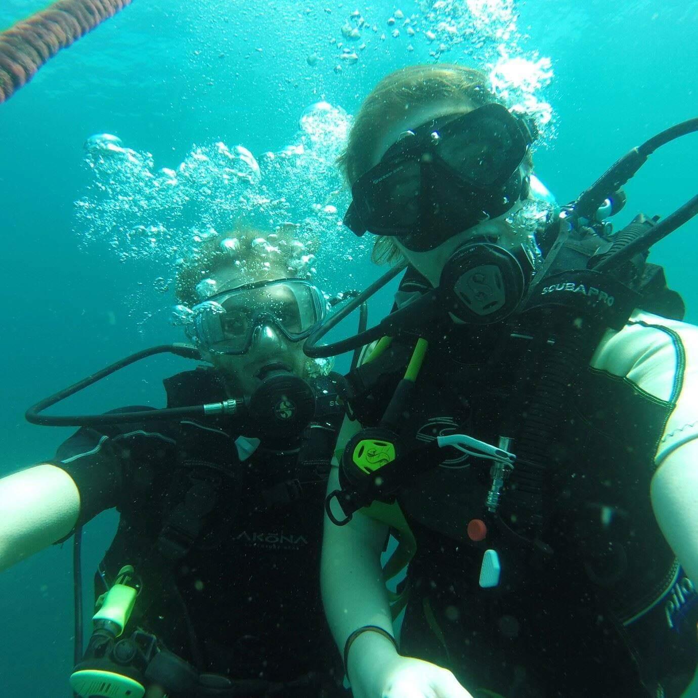 Scuba diving in Costa Rica 2014