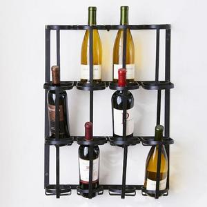 Vintage Blacksmith Wall Wine Rack