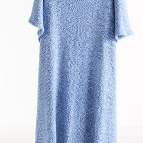 Eyelash Popcorn Knitted Throw