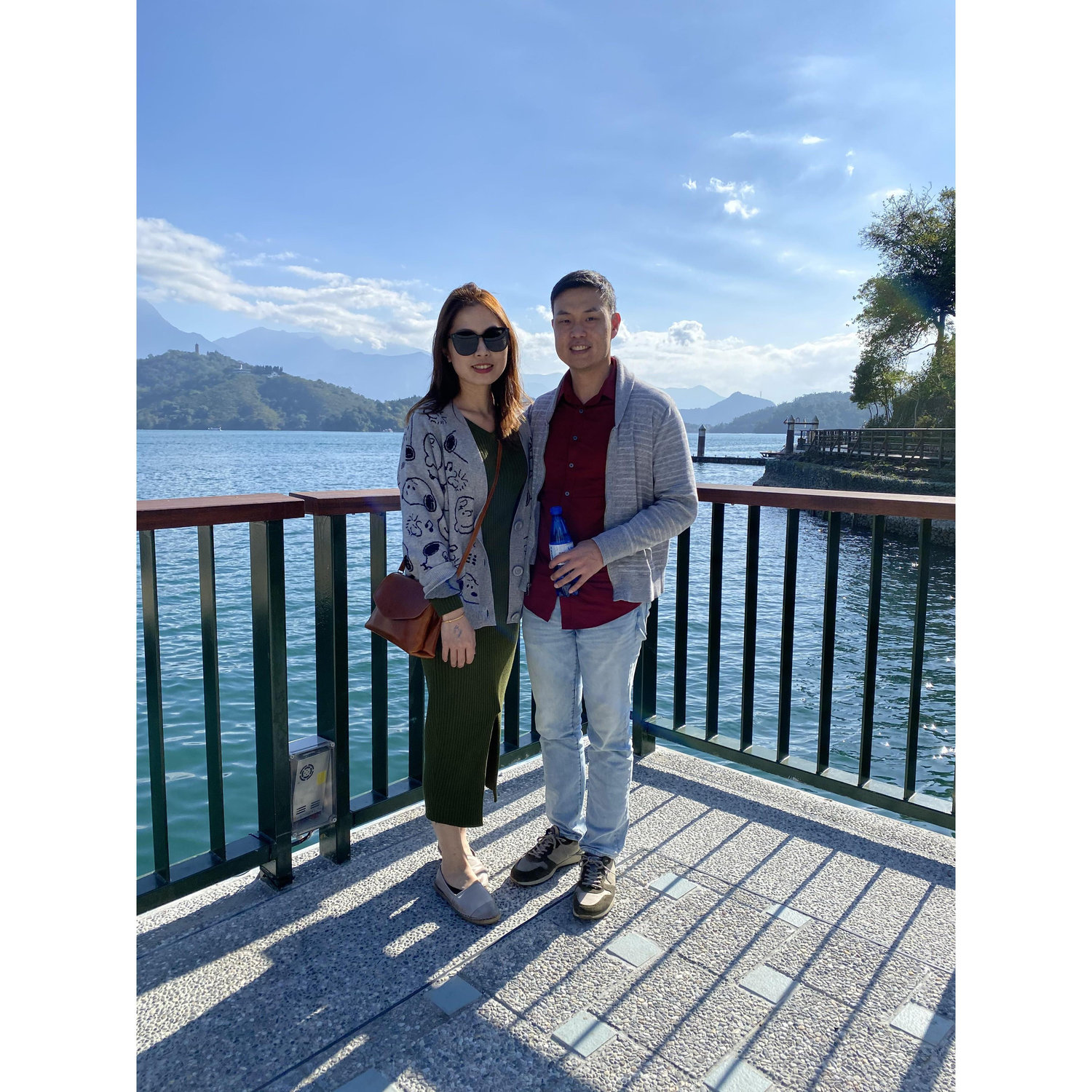 Sun Moon Lake in Taiwan, this place is stunning. A must-go spot!