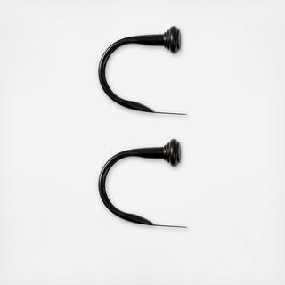 Capella Curtain Holdback, Set of 2