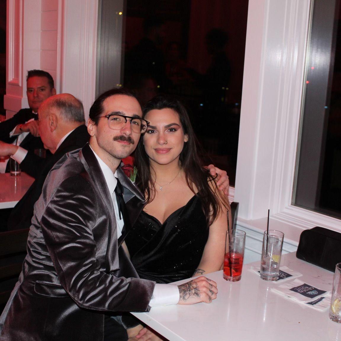 True love, even in the moustache phase