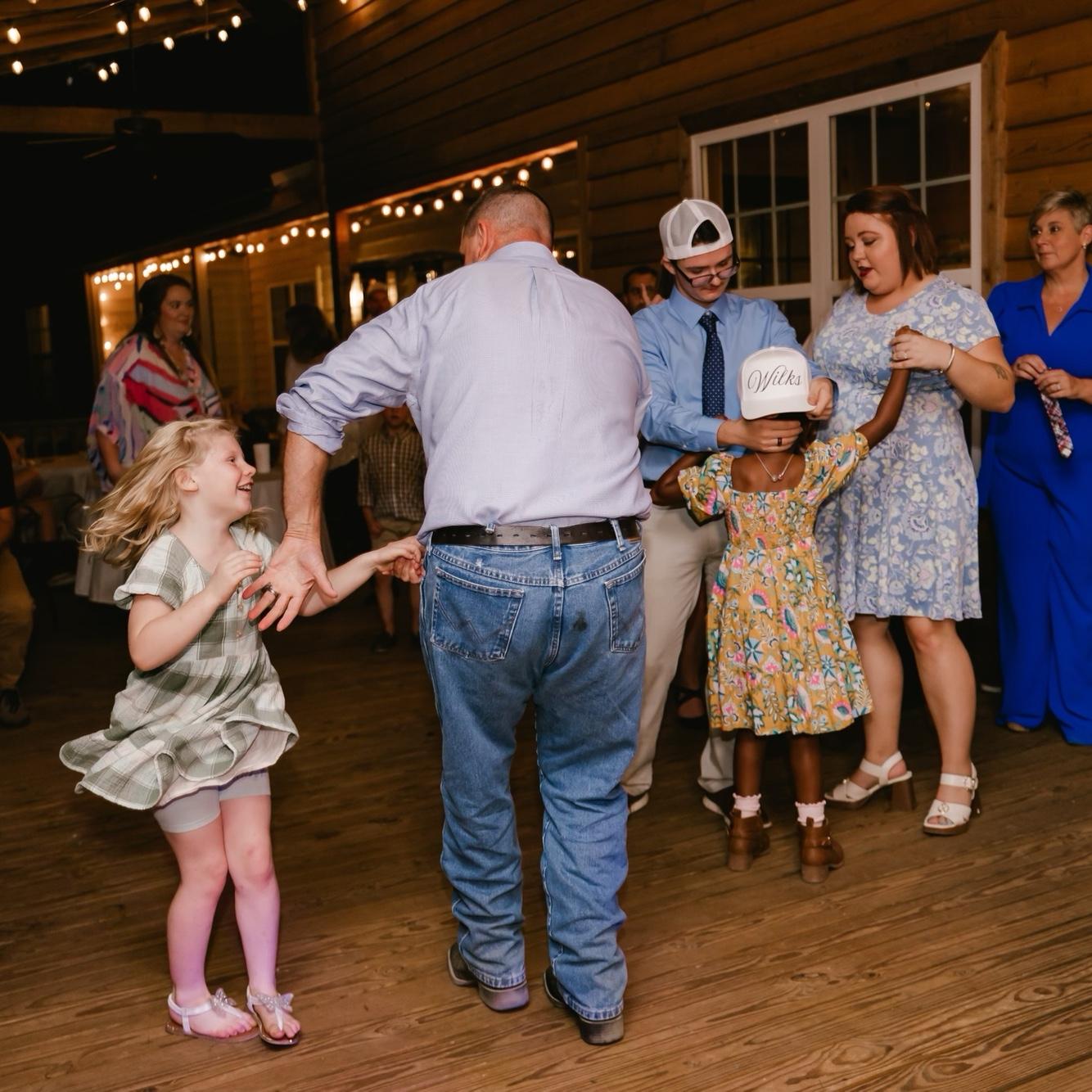 Dancing with Layla at my cousin’s wedding