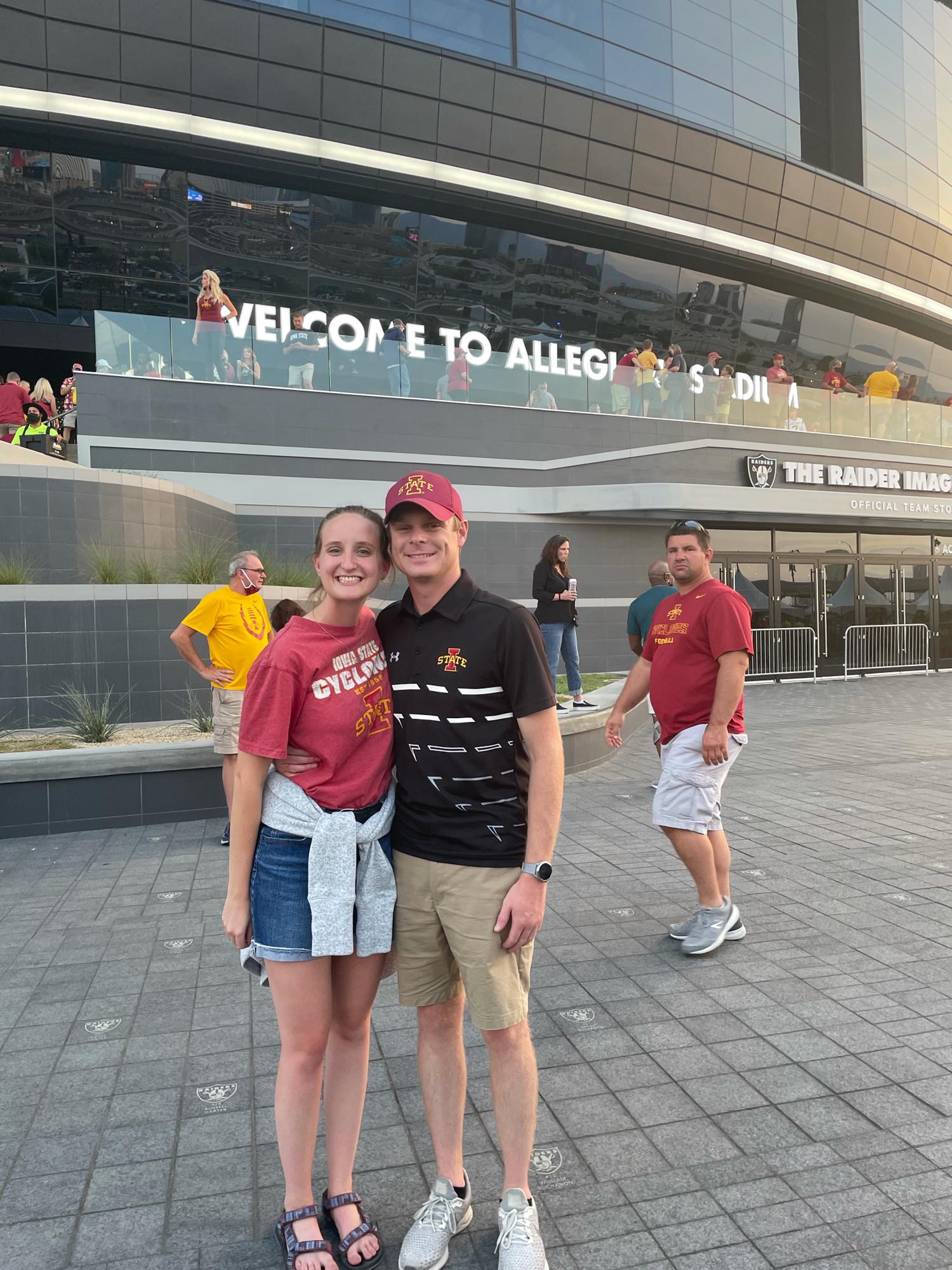 Saw Iowa state play at the new Allegiant stadium