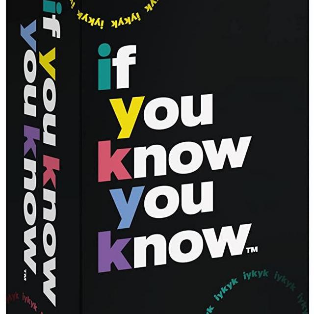 If You Know You Know IYKYK - The Question Card Game for Friends, Couples, & Family | Relationship Trivia Party Game | Board Game for Adults Ages 18 & up