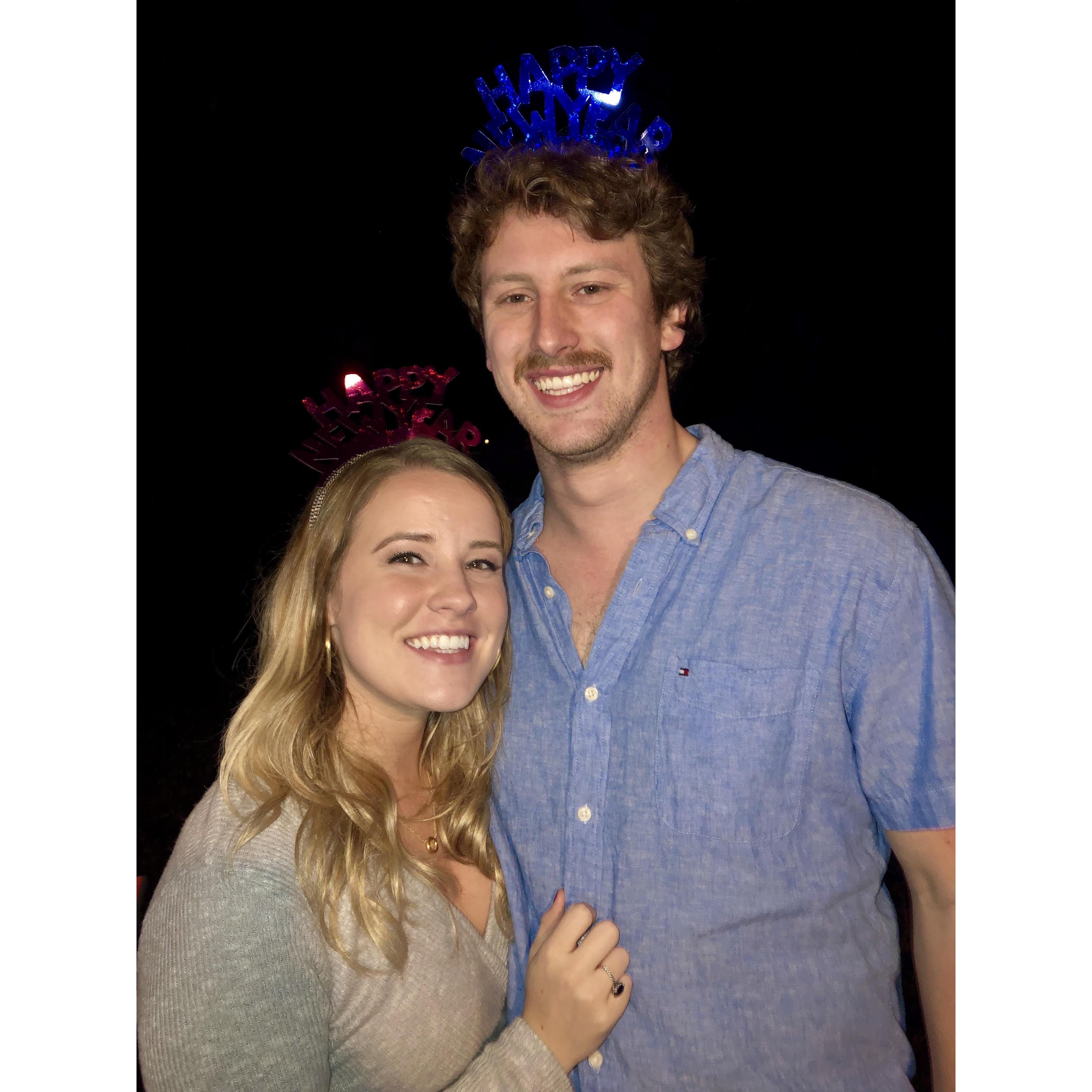 One of many New Years celebrations!