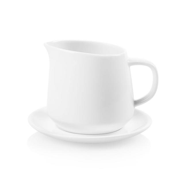 Corelle®Winter Frost White 22-ounce Porcelain Sauce Pitcher with Saucer