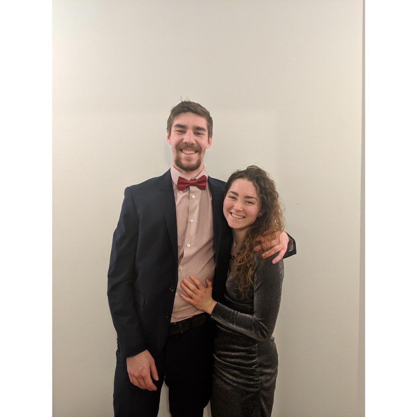 Valentine's Day 2019 - A surprise visit from Andrea (and the day Sagan and Midge were born)