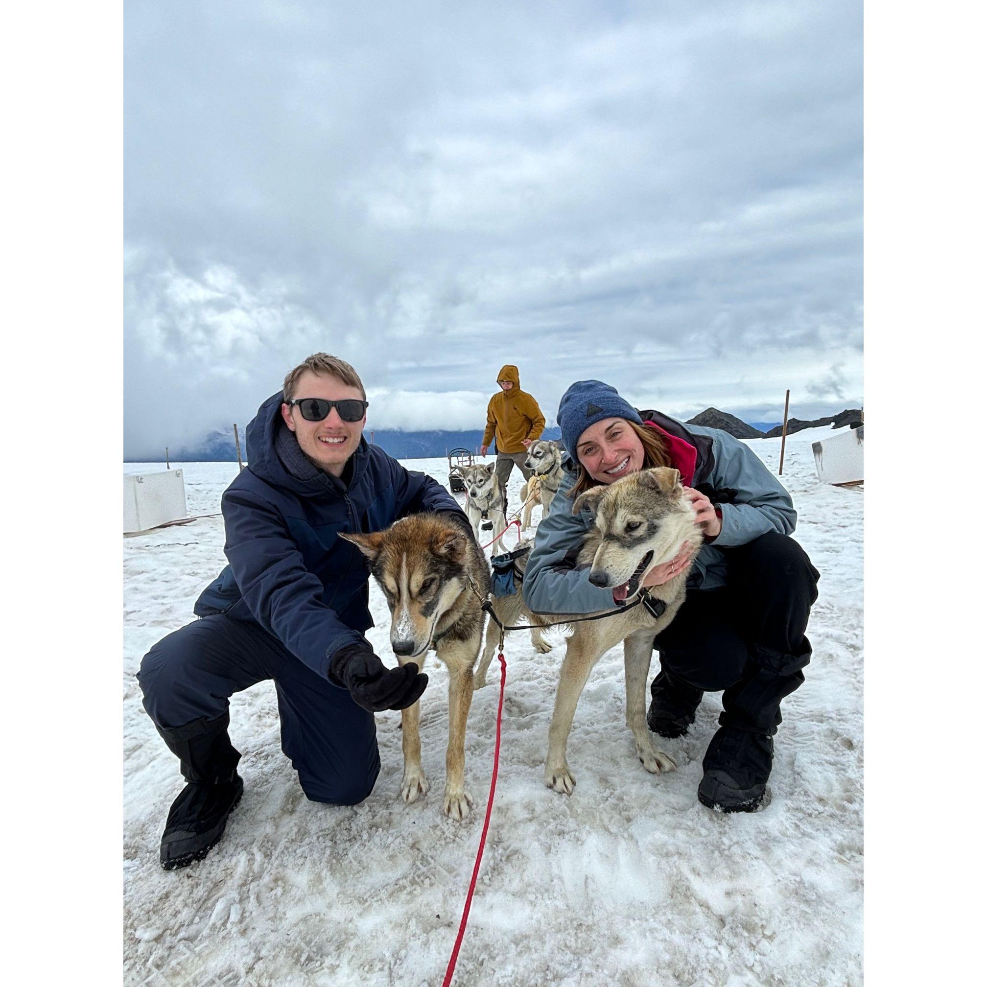 Spending time with sled dogs in Alaska (2024).