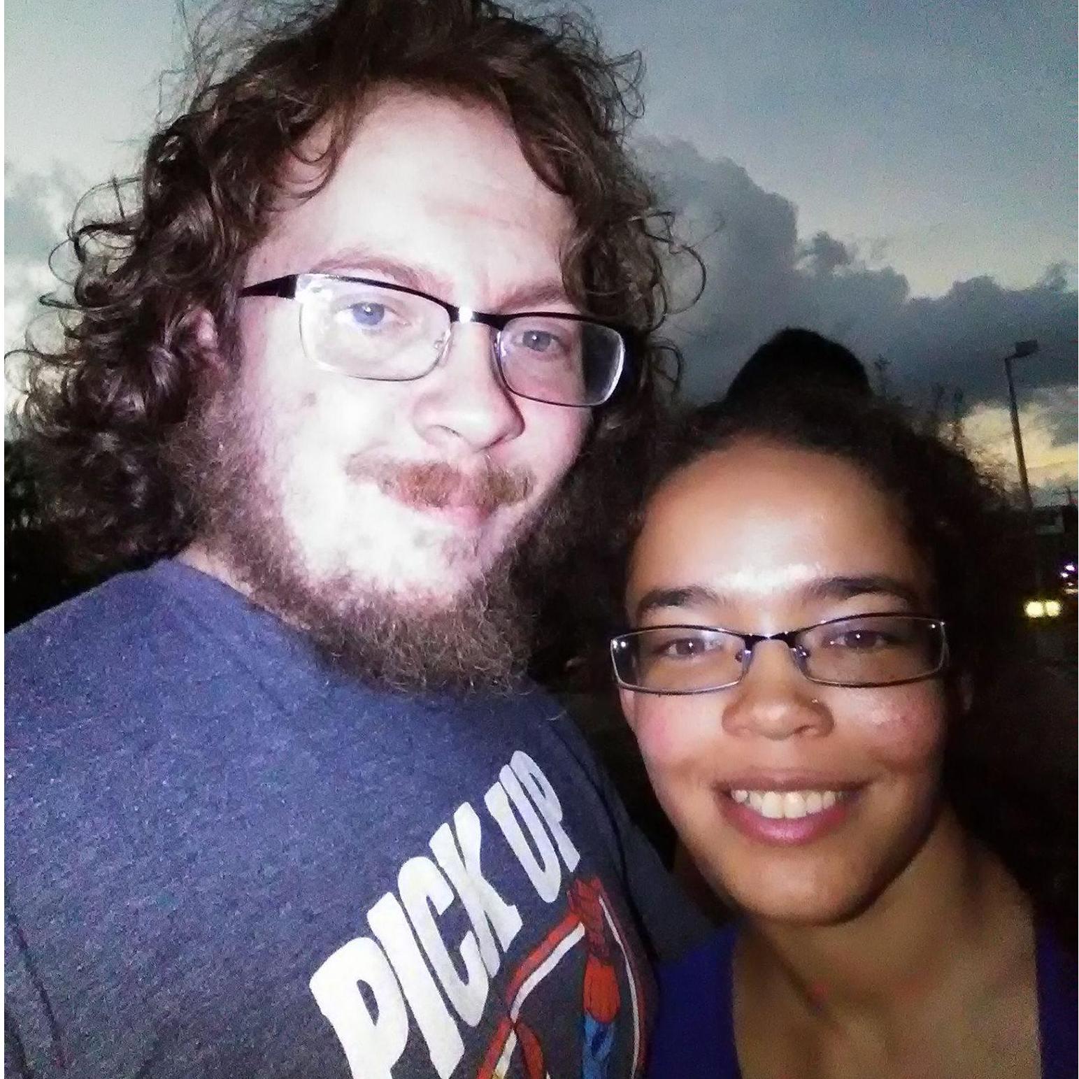 We watched the August 2017 eclipse together. Here is right before total coverage.