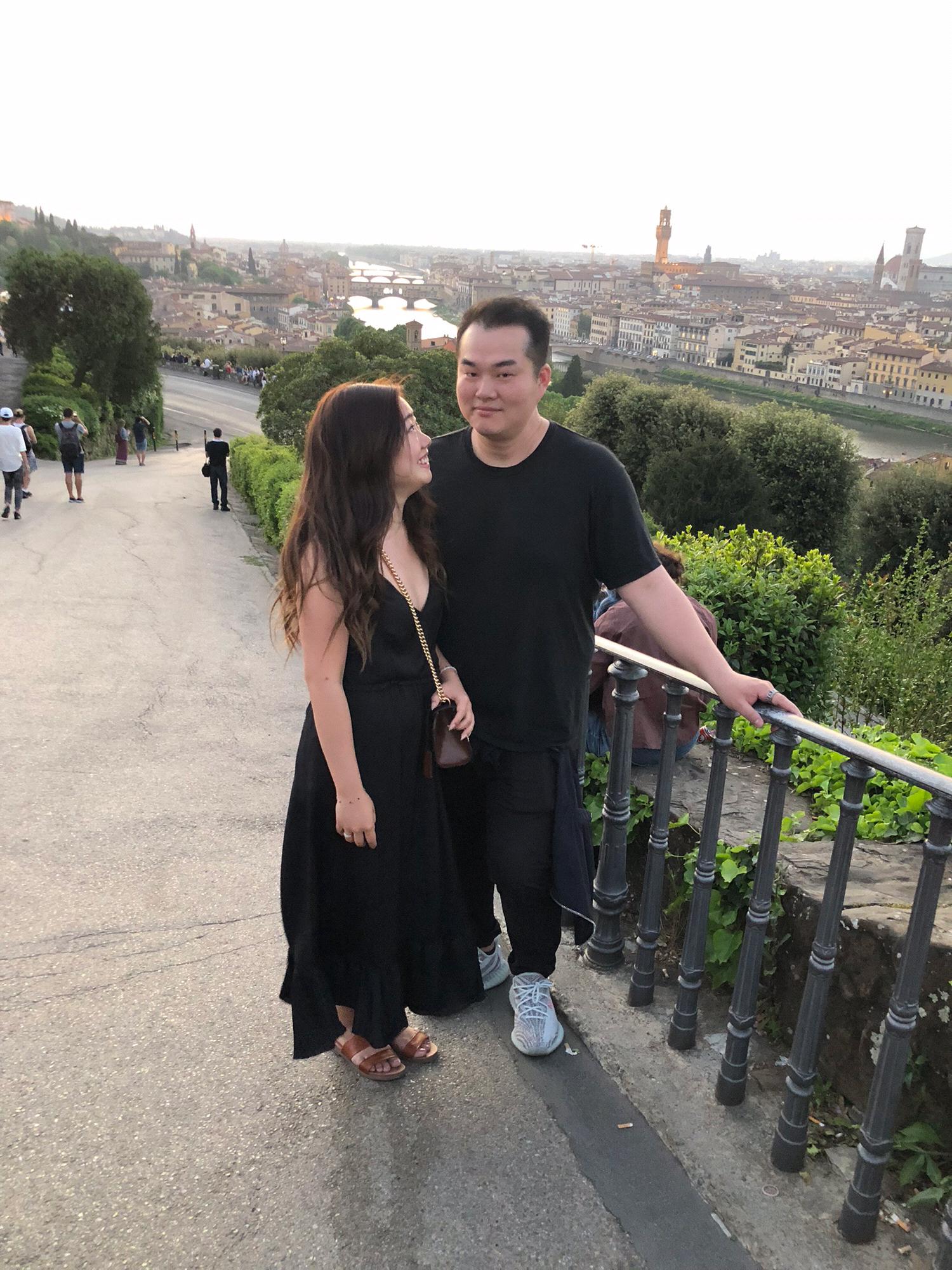 Florence, Italy. Before the proposal...