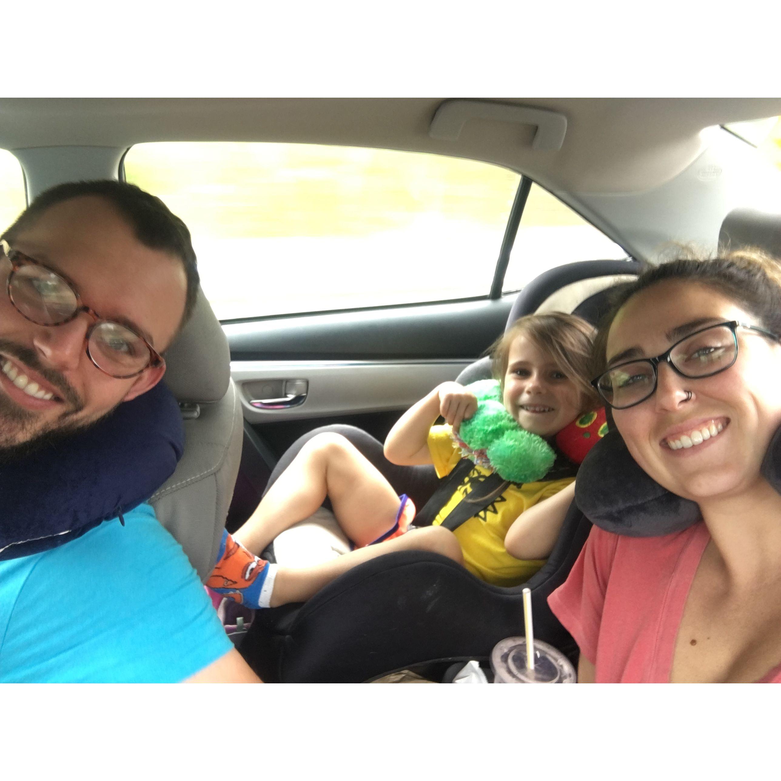 Matt's first road trip to the Luther Cabin (with little Harper)- Hidden Valley, Clyde, North Carolina