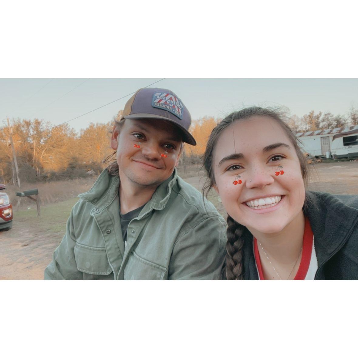 Our first halloween together as friends.