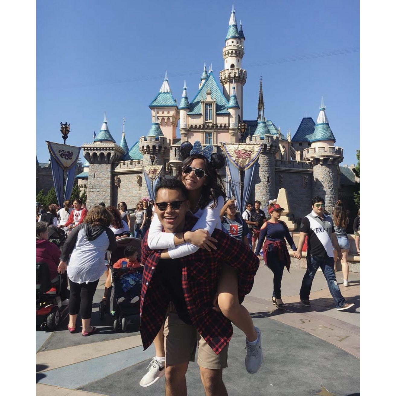 2017, our first Disneyland trip