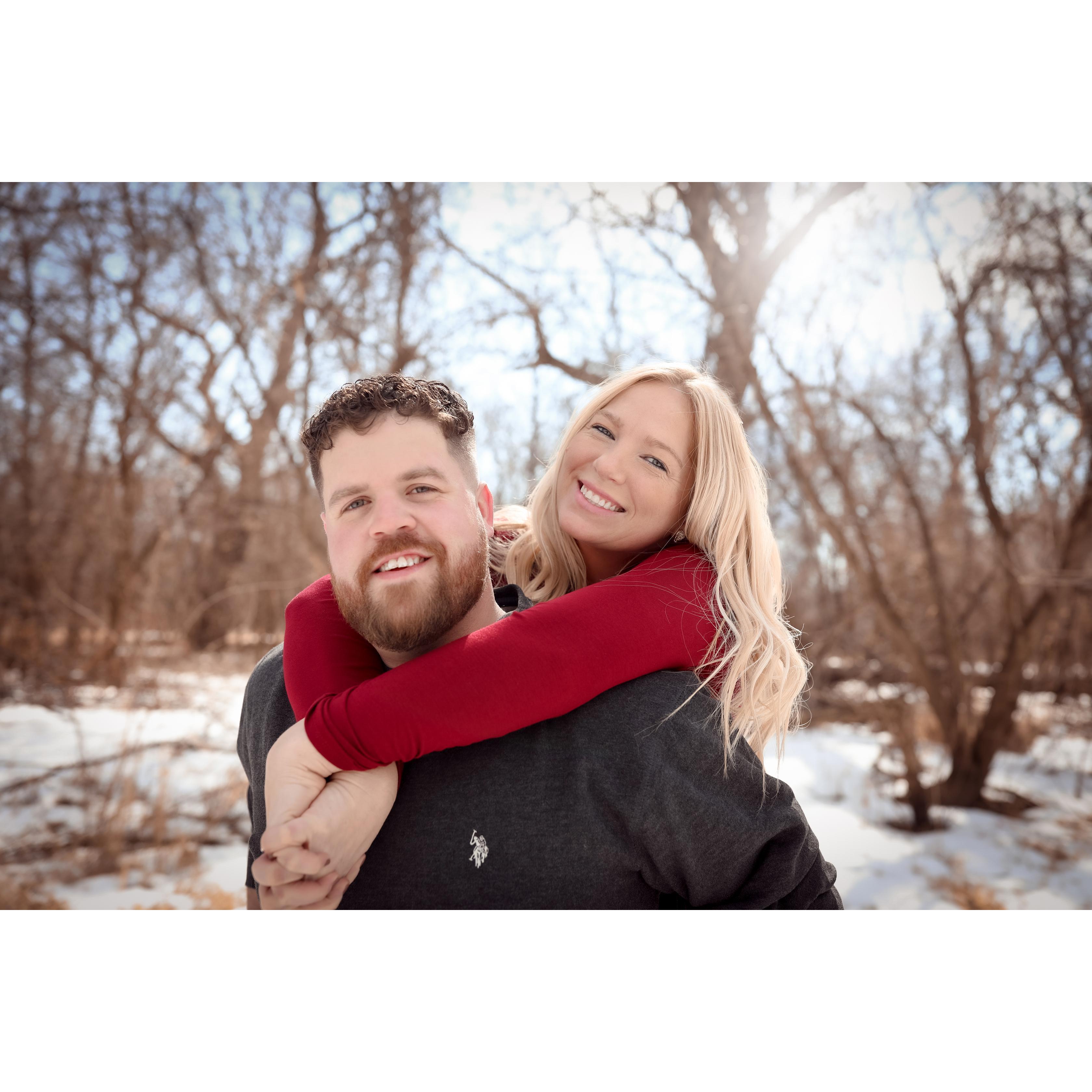 One of our many beautiful engagement photos!