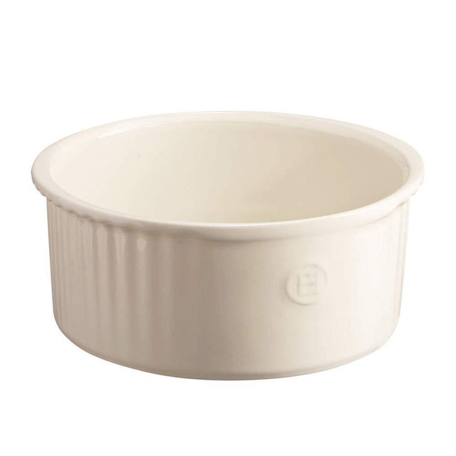 Emile Henry 9" x 8.3" Souffle Dish | Clay