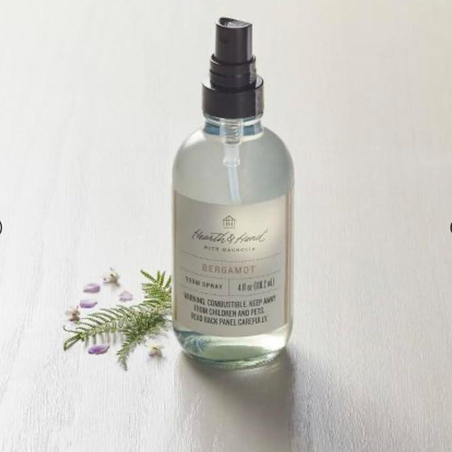 4 fl oz Bergamot Room Spray - Hearth & Hand™ with Magnolia pack of 2 (Driftwood, Bergamot)