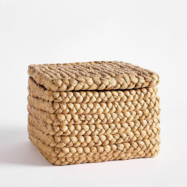 Beachcomber Basket, Small Lidded