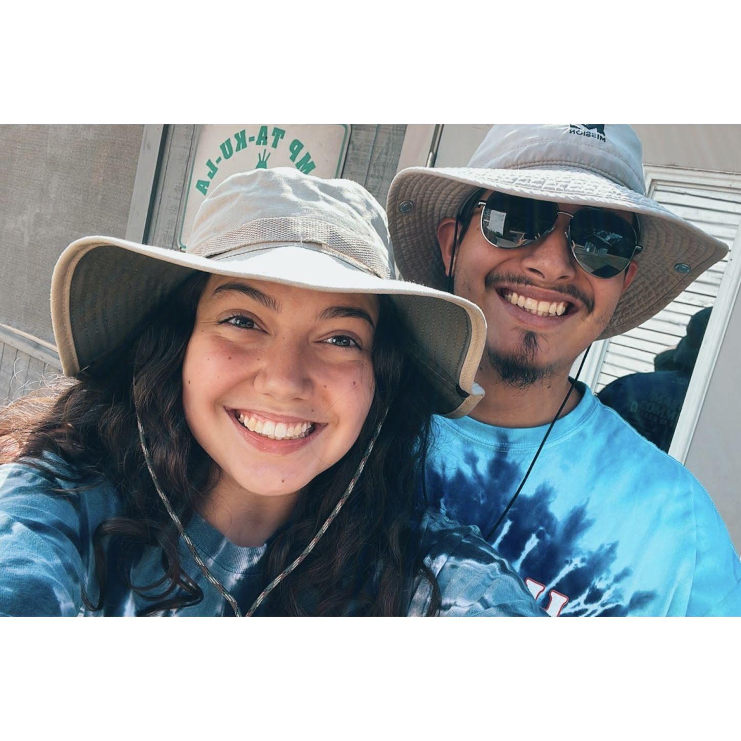 Spent one summer traveling and doing camps!