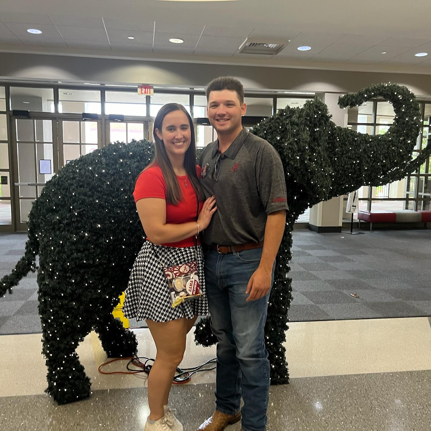 Kyler’s first Alabama game!