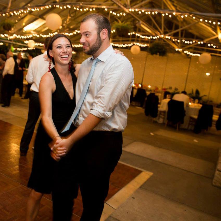 Dancing at Lindsey and Steve's wedding in Minneapolis
