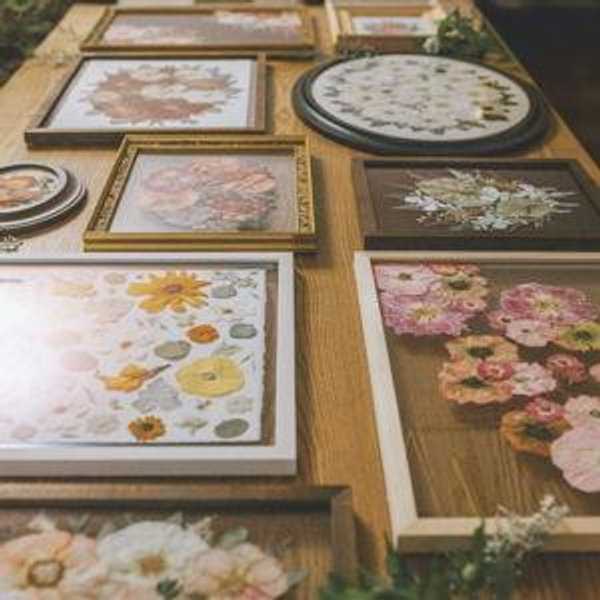 Bouquet Preservation: Pressed Frame