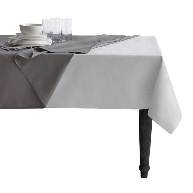 Simply Essential™ 52-Inch x 108-Inch Oblong Vinyl Table Pad in White