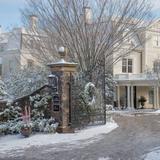 Hot chocolate at the Chanler Hotel