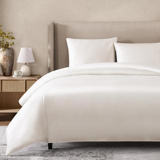 Silken Sateen Tencel 3-Piece Duvet Cover Set