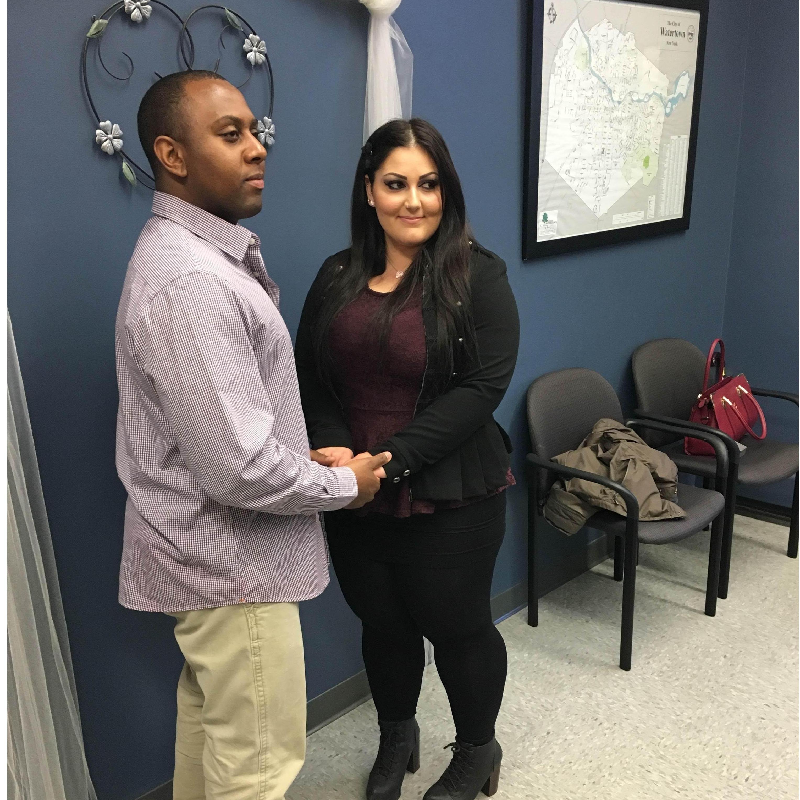 We said YES!! October 23 in New York
