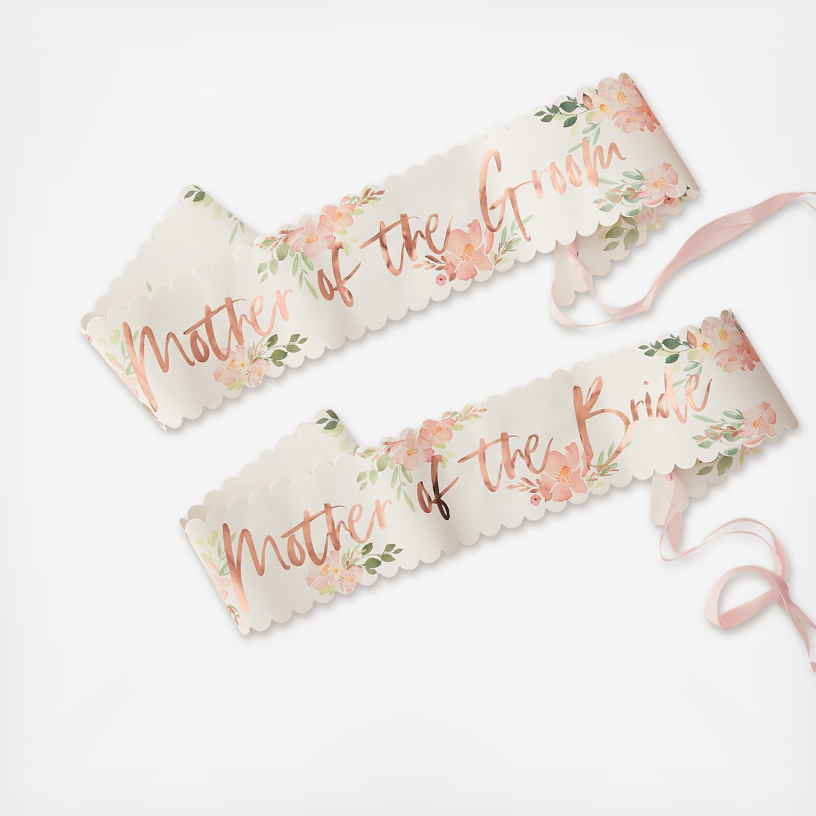 bride to be sash ginger ray