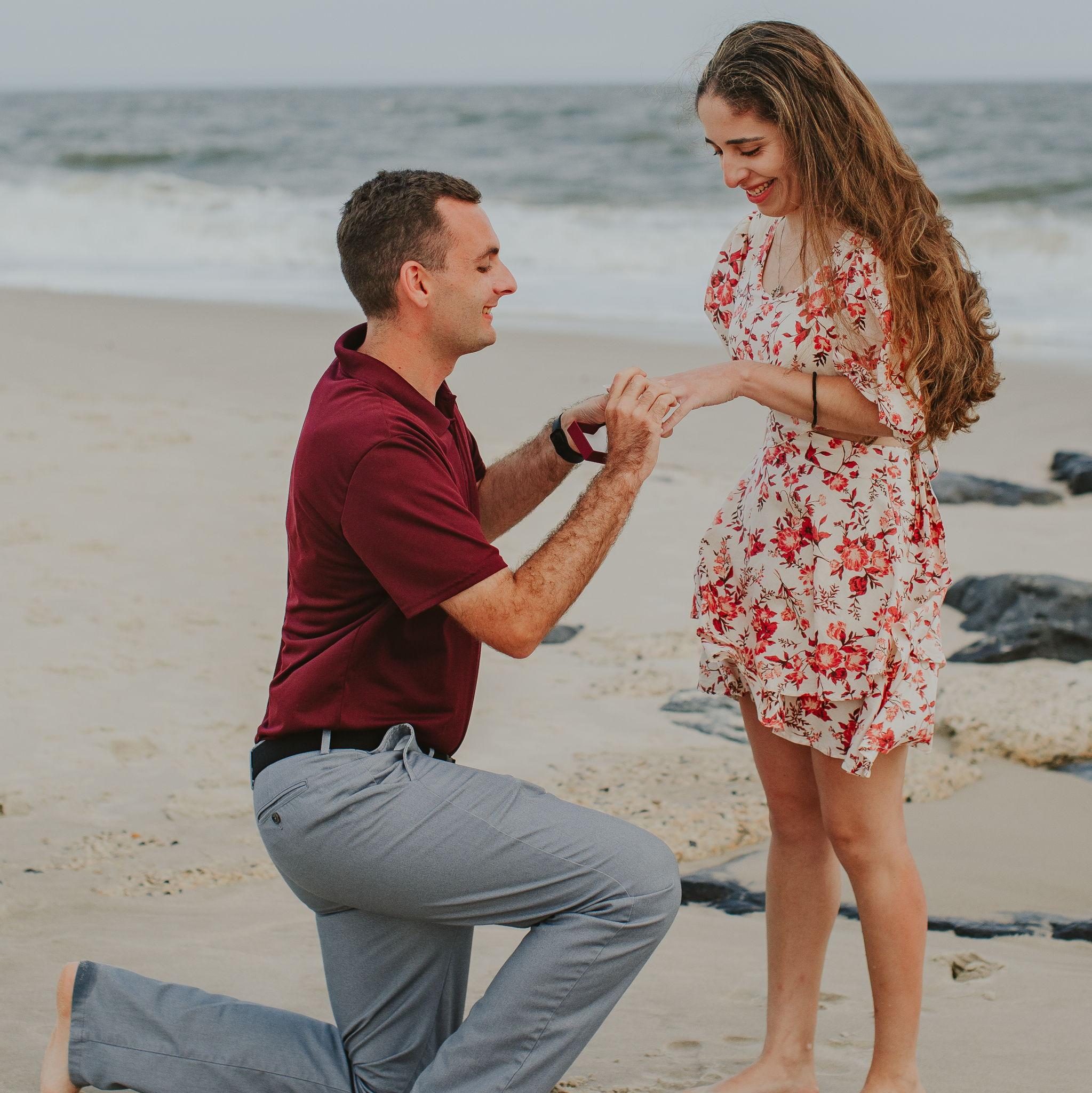 When Kyle popped the question!