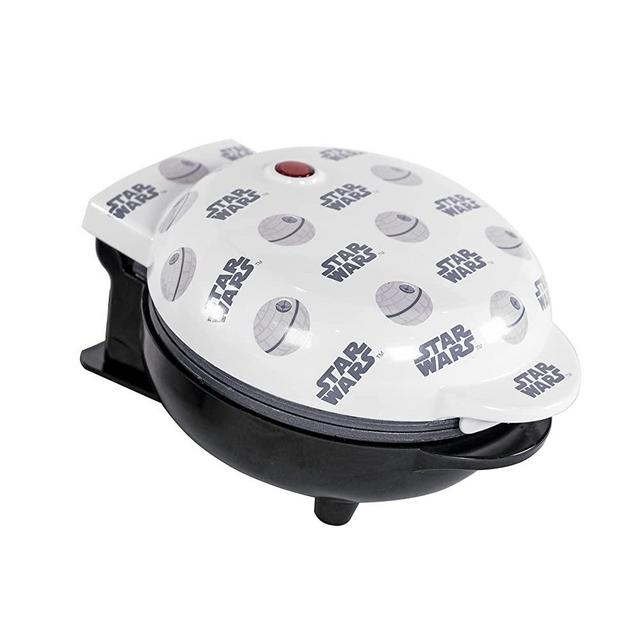 Uncanny Brands Death Star Mini Waffle Maker - Small Kitchen Appliance