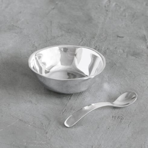 Beatriz Ball Soho round grated cheese bowl w/spoon