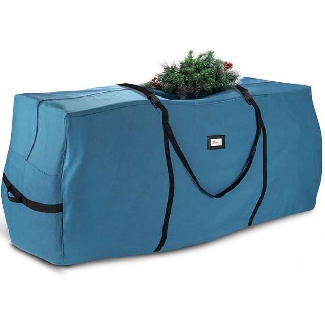 Hearth & Harbor Christmas Tree Storage Bag – Waterproof Christmas Tree Storage Box – Waterproof Christmas Tree Bag With Reinforced Handles & Dual Zipper – 600D Oxford – 7.5 ft. – Pack of 1