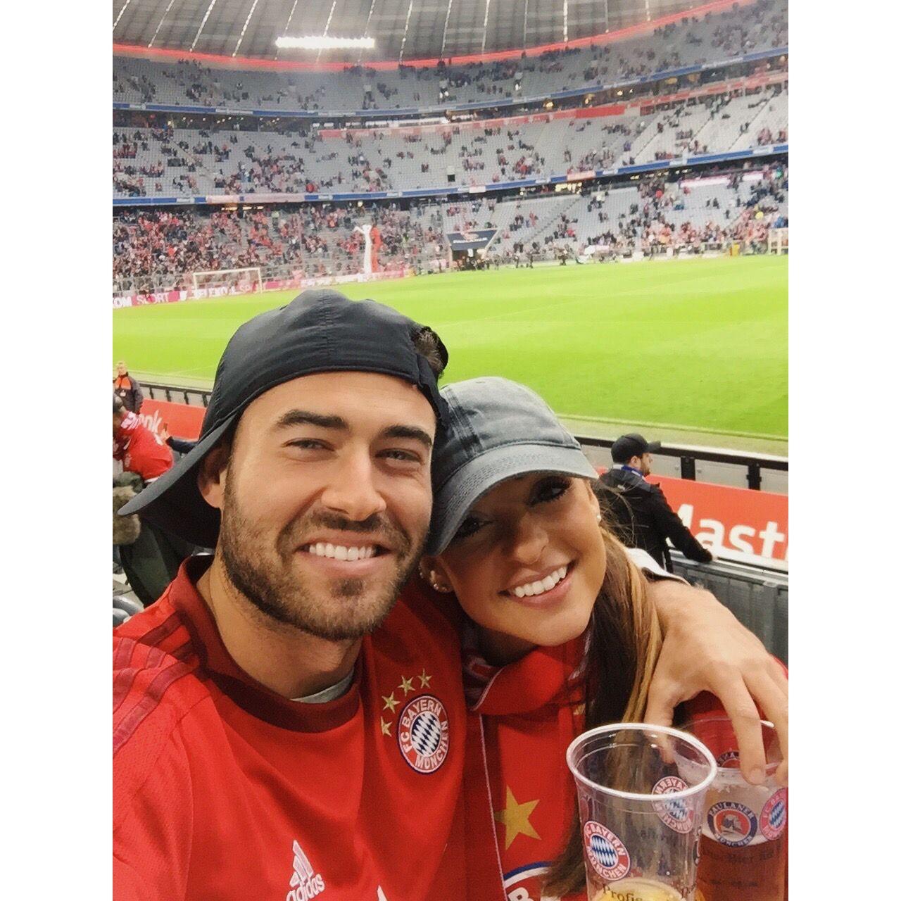 For the love of Bayern Munich in Germnay