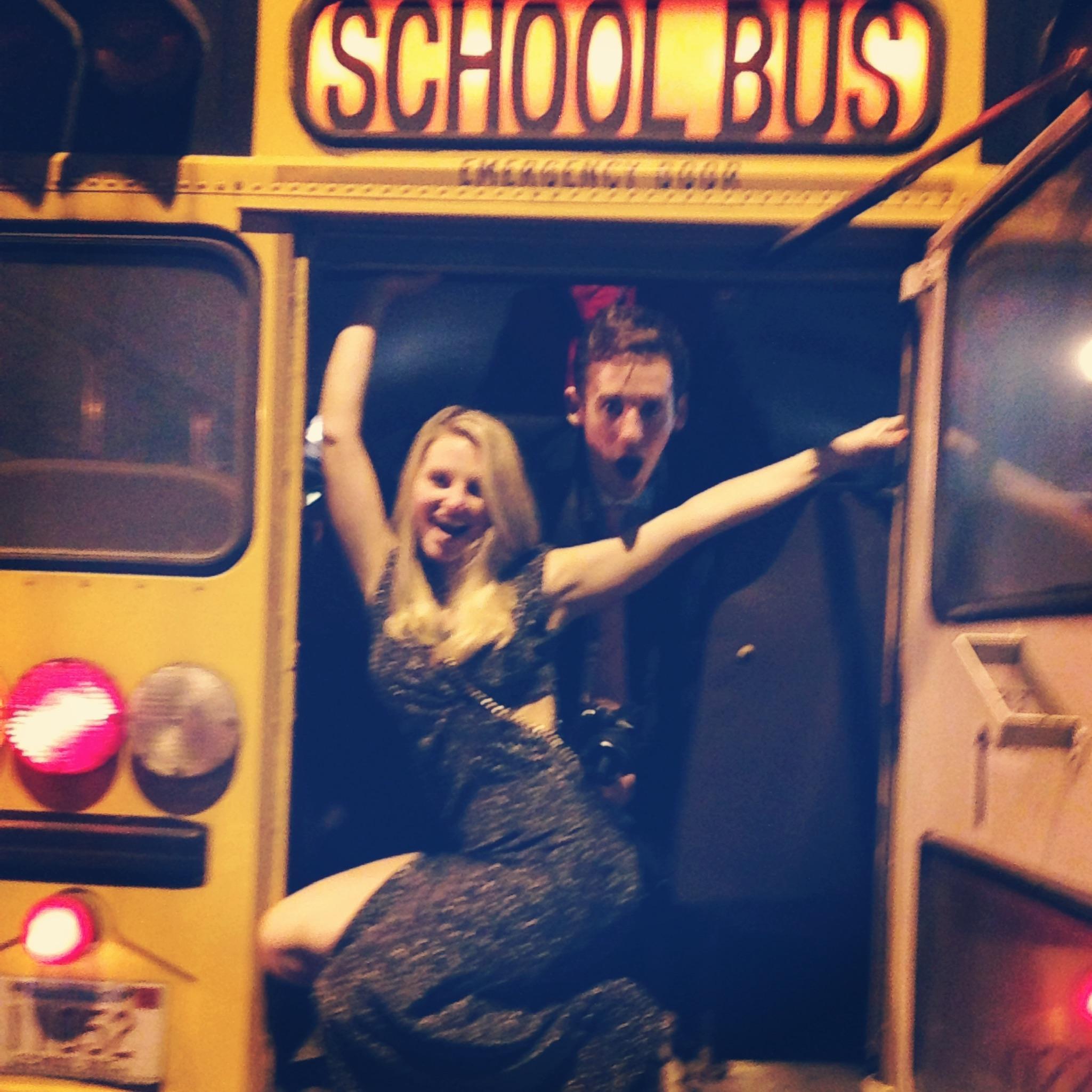 Emergency exits are always a welcomed option when it's your last formal