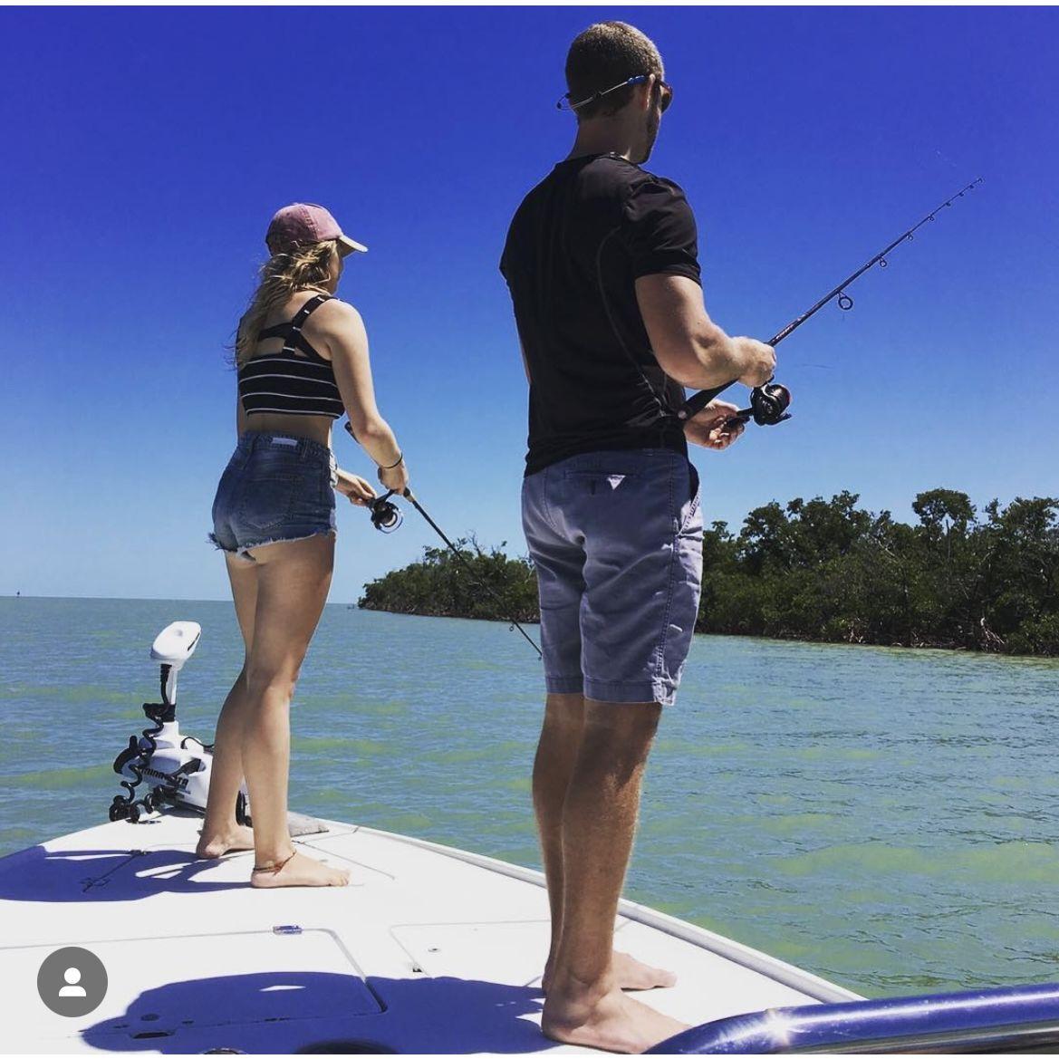 Fred hooked Jenna in the arm about 20 minutes after her mom snapped this photo.