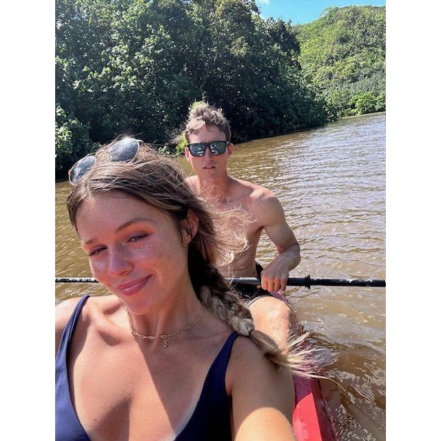 Kayaking Date to Secret Falls (definitely recommend)