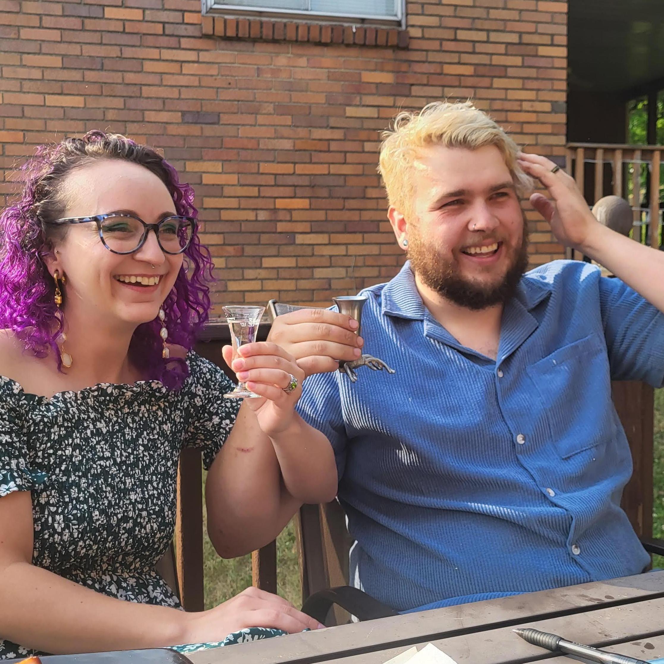 During our impromptu vows - 2023