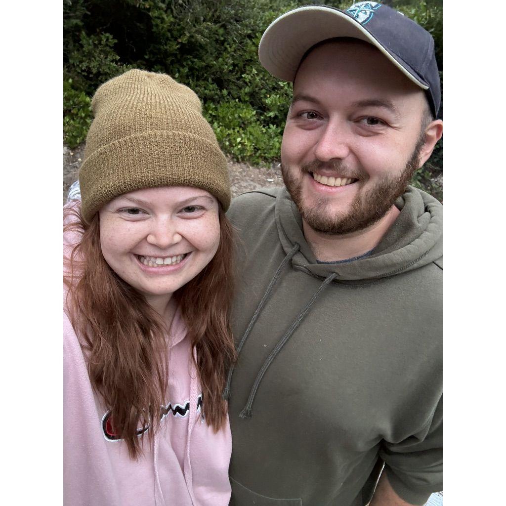 Our first camping trip (Hannah's first time camping ever)!