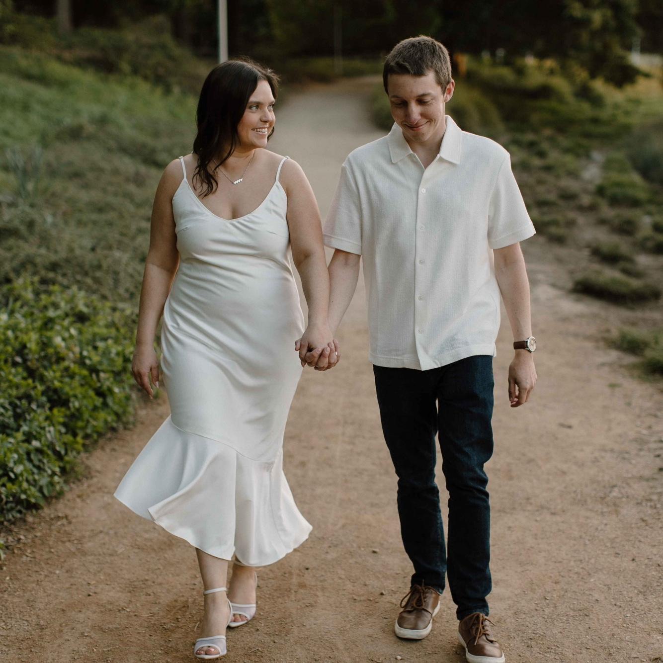 The second location was a beautiful park with a lagoon, a nod to our time in Foster City!