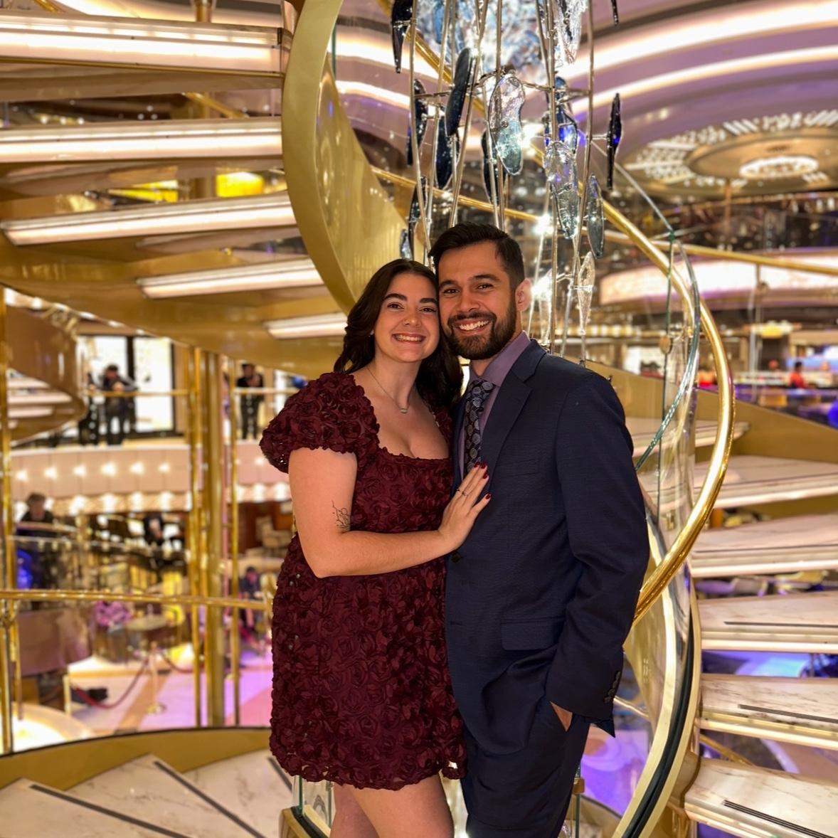 Formal night on the cruise