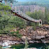 Kootenai Falls Suspension Bridge