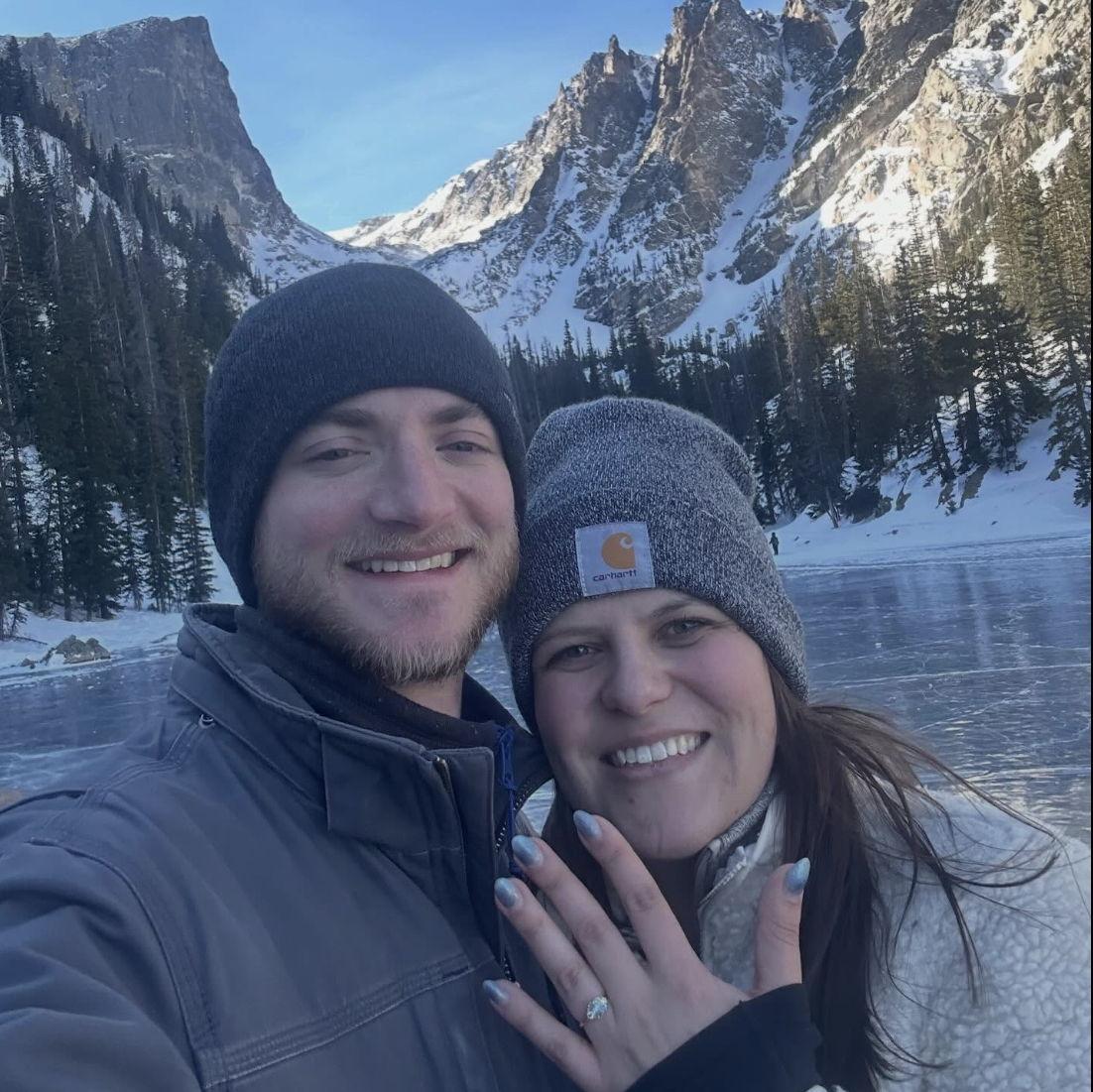 We're engaged!