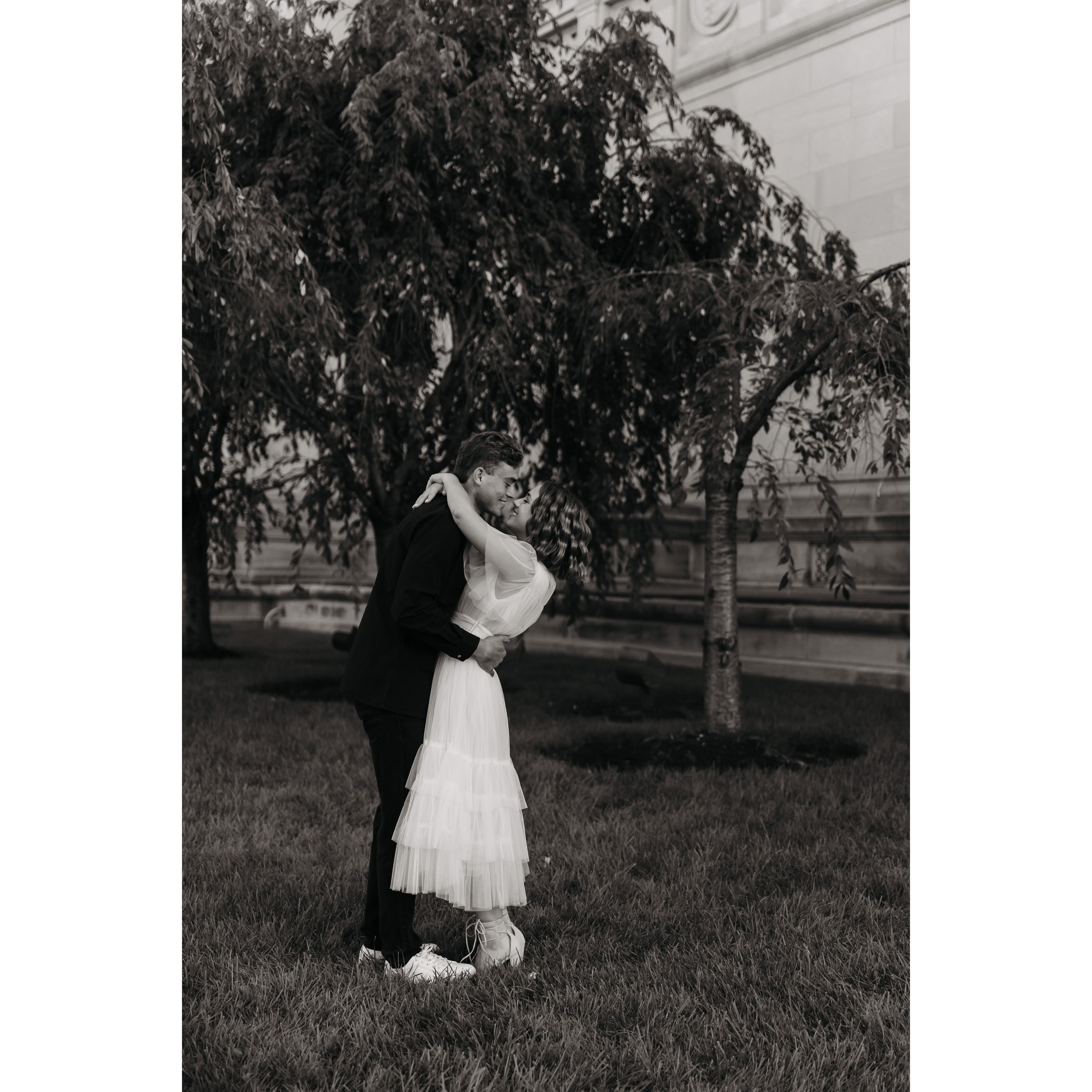 One of our favorite engagement pics!