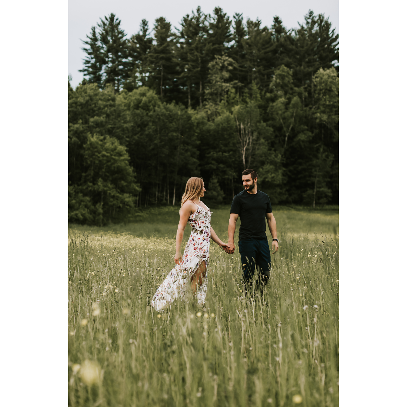 Engagement photo session