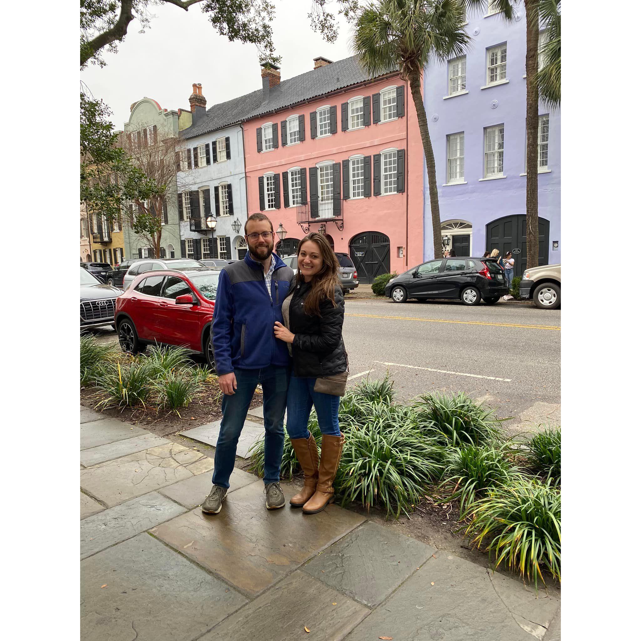 Our first trip together! We loved Charleston, SC!