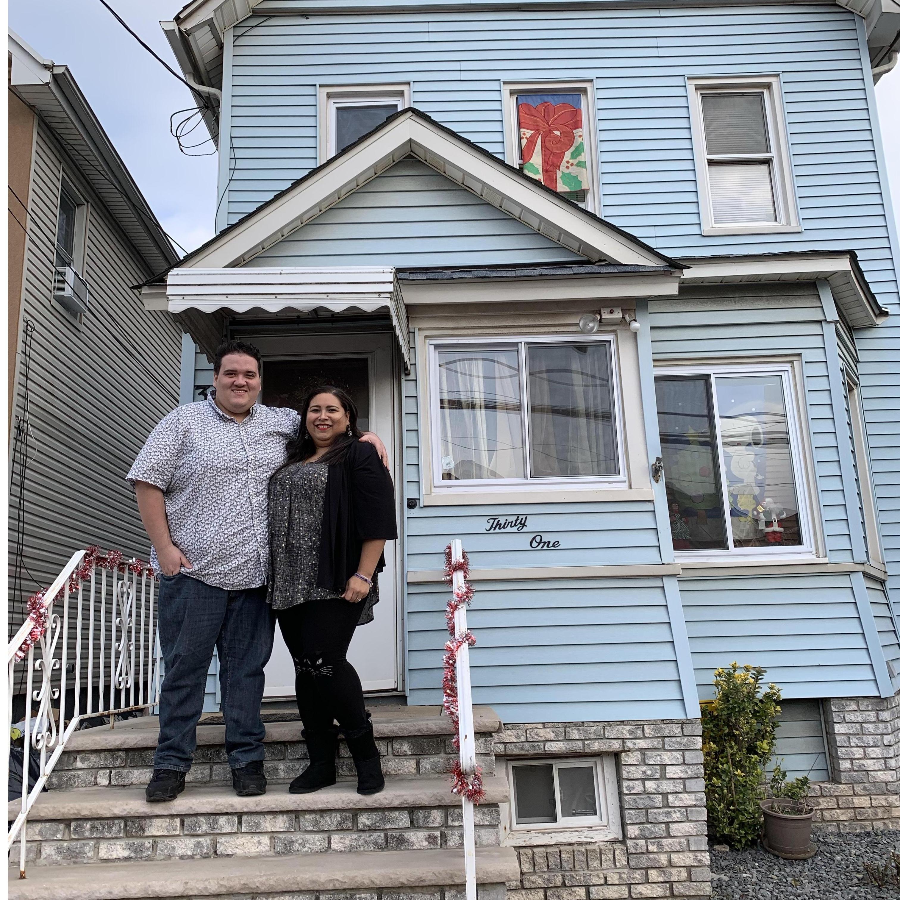 Eddie and Erica moved into Erica's childhood home in Staten Island in May 2018!